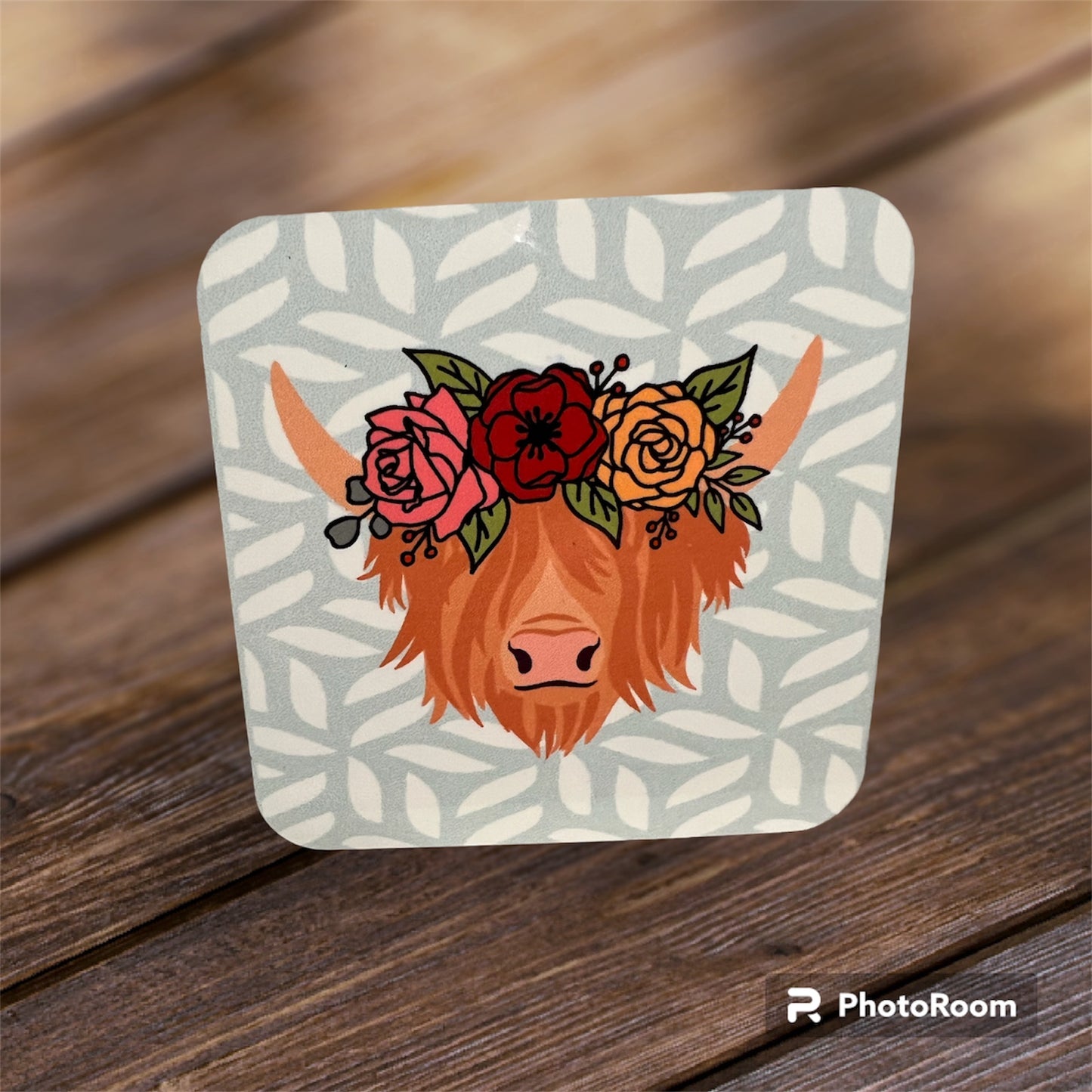 Highland Cow Coaster